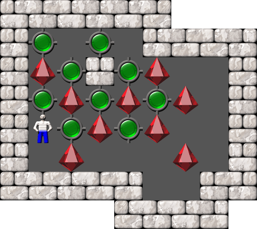 Sokoban Grigr Comet level 26